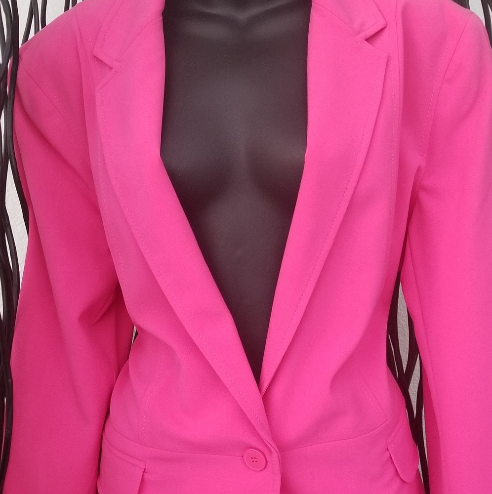 Women's Fuchsia Blazer